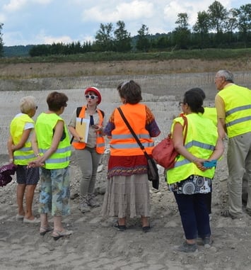 Visite des carrières de diatomées et usine
