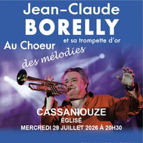 Concert avec Jean Claude Borelly