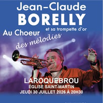 Jean Claude Borelly en concert à Laroquebrou