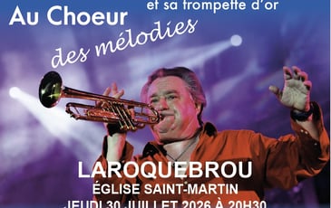 Jean Claude Borelly en concert à Laroquebrou