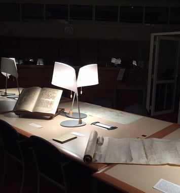 Visite nocturne des Archives