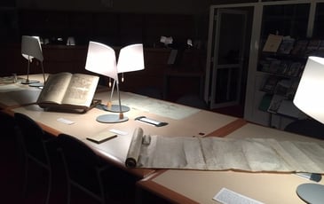 Visite nocturne des Archives