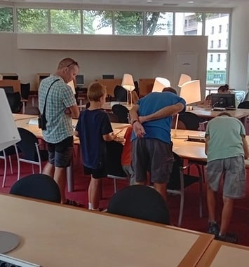 Visite en famille des Archives