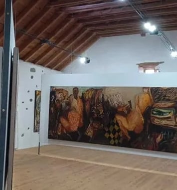 Visite guidée de la galerie du peintre I Kawun