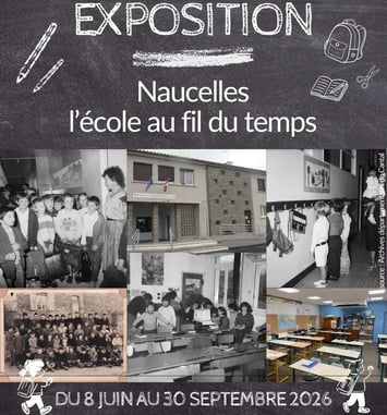Exposition "Naucelles, l'école au fil du temps"