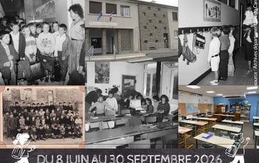 Exposition "Naucelles, l'école au fil du temps"