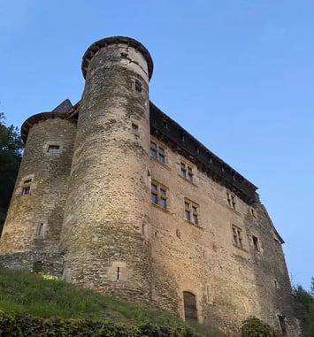 Visite du château de Vieillevie