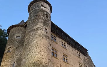 Visite du château de Vieillevie