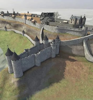 Conférence-diaporama "L'évolution architecturale des châteaux forts"