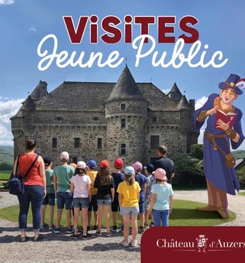 Château d'Auzers, visite Jeune Public