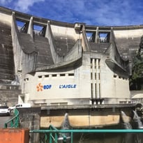 Chalvignac, le Barrage de l'Aigle