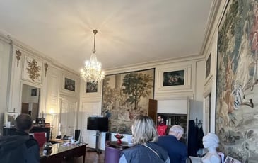 Visite de l'Hôtel d'Orcet, sous-préfecture