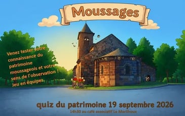 Moussages, Quiz Patrimoine