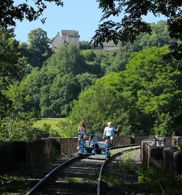 Vélorail du Pays de Mauriac